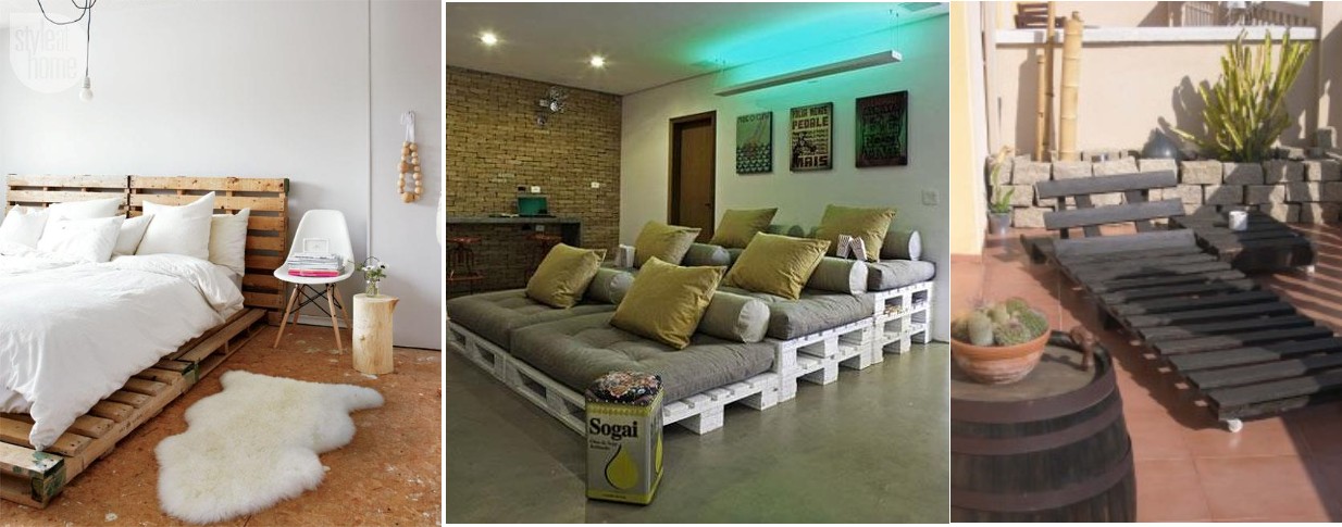 Crear muebles con palets, reciclemos!.