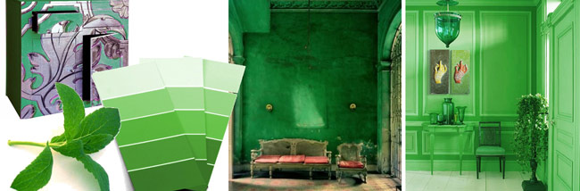 decoracion verde