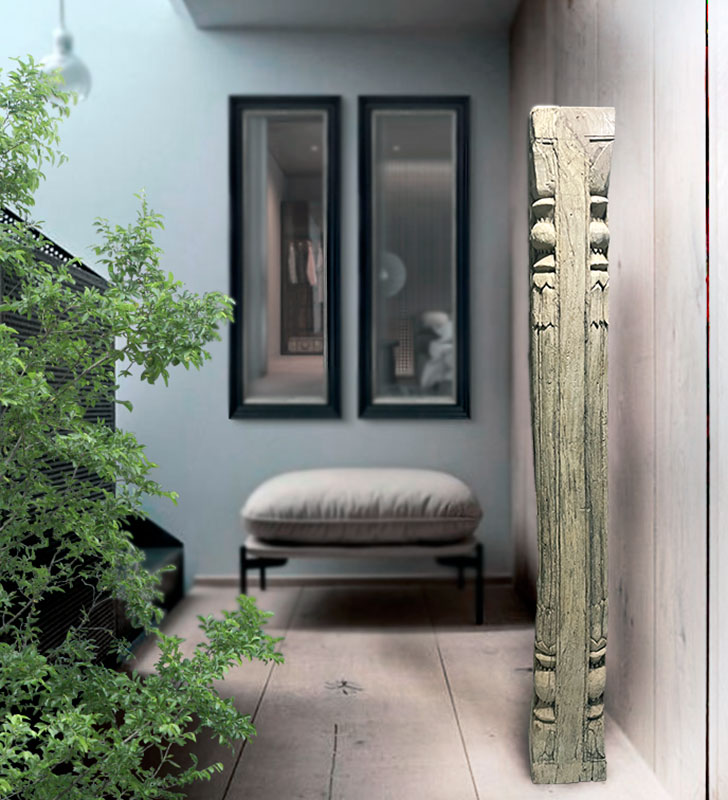 columnas madera viejas