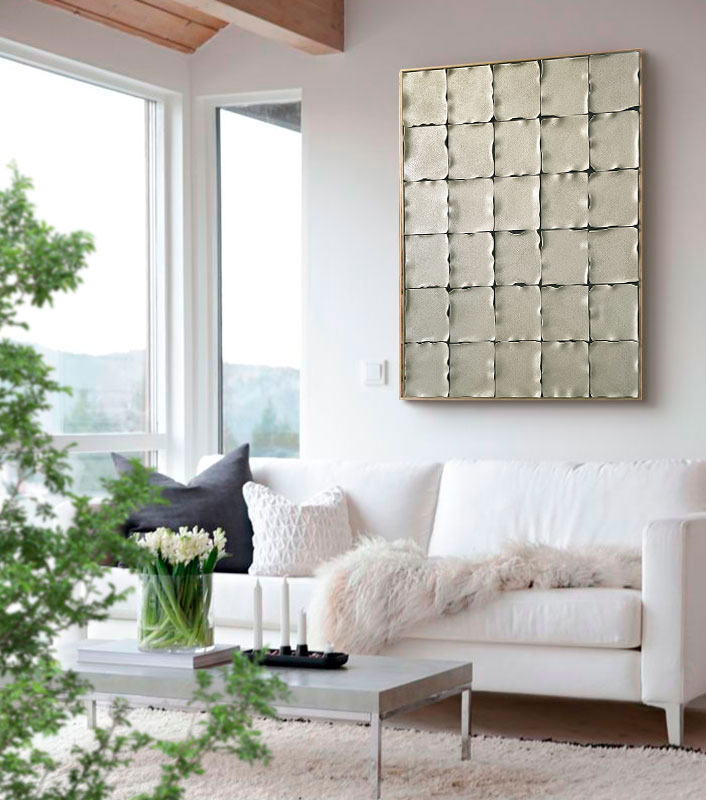 cuadros modernos para el sofa