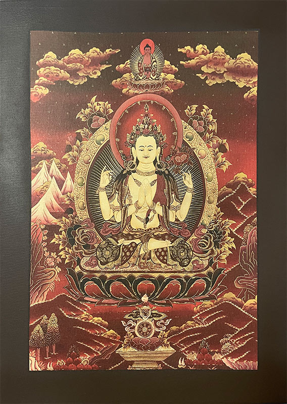 cuadro Avalokiteshvara
