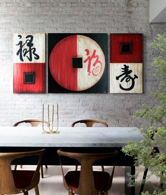 decoracion oriental comedor