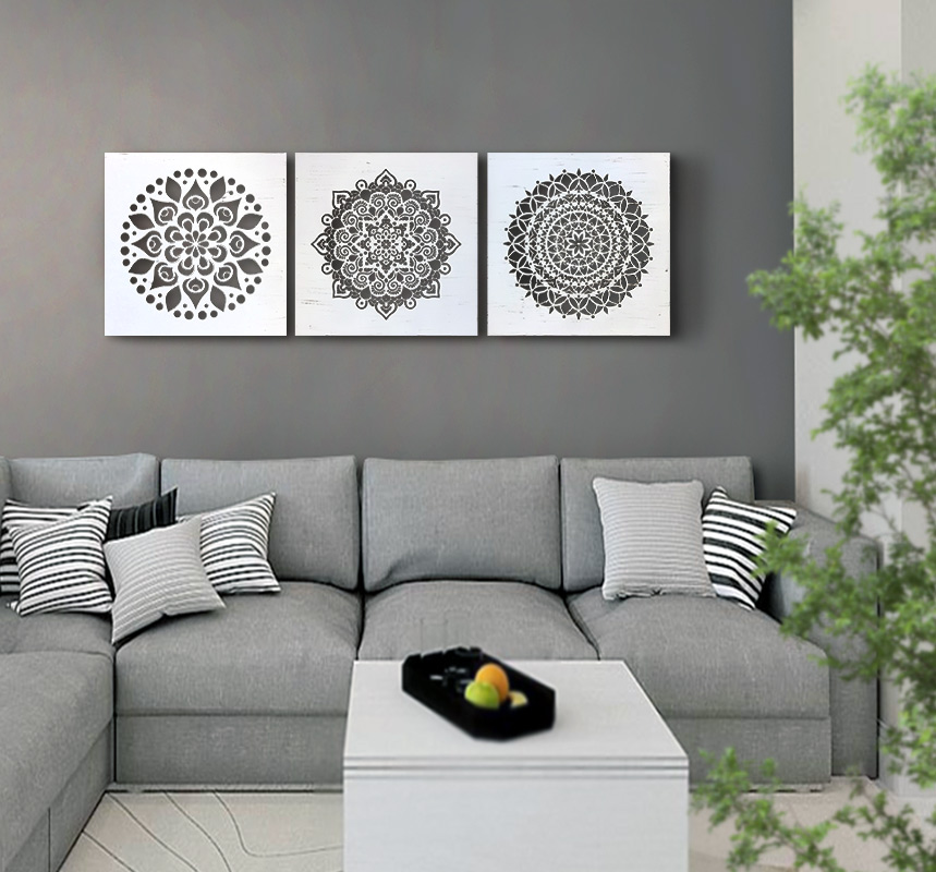 mandalas para el sofa