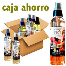 ambientadores para el hogar delier, antes artcromo, caja con aromas a vida, bosque, oxigeno, recuerdos, armas con aceites naturales esenciales