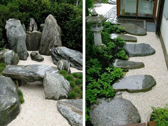 como hacer un jardin zen