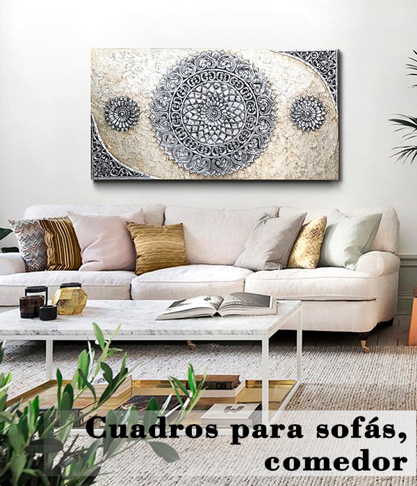 cuadros para el sofa