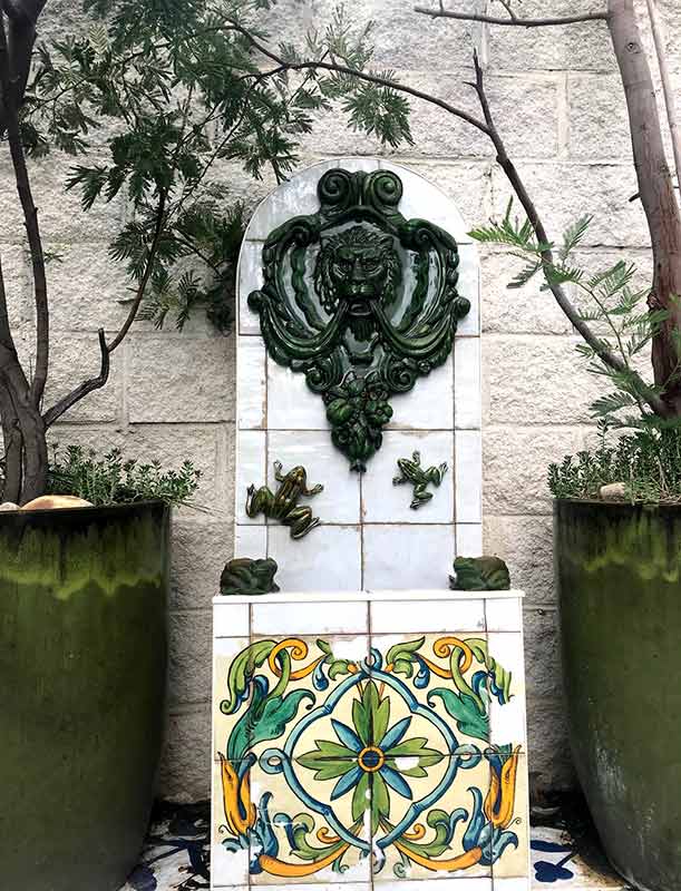 fuentes en ceramica de talavera