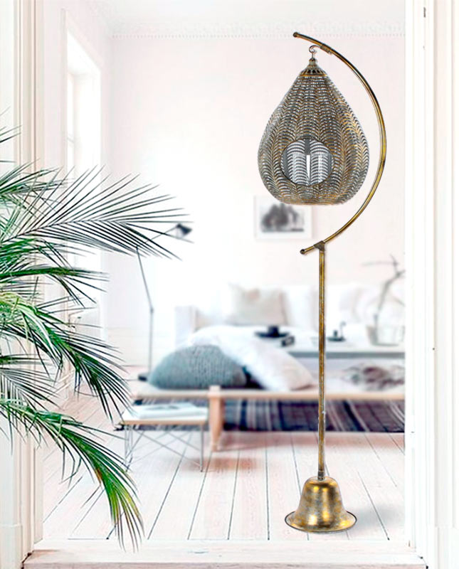 ESTUDIO DELIER | Soporte candelabro alto metal