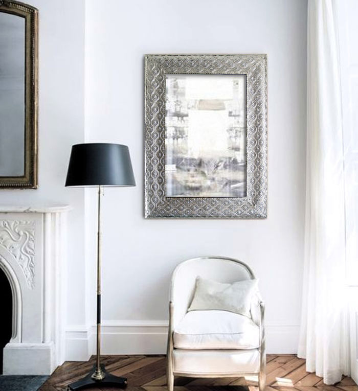 ESTUDIO DELIER | Espejo plateado yadila