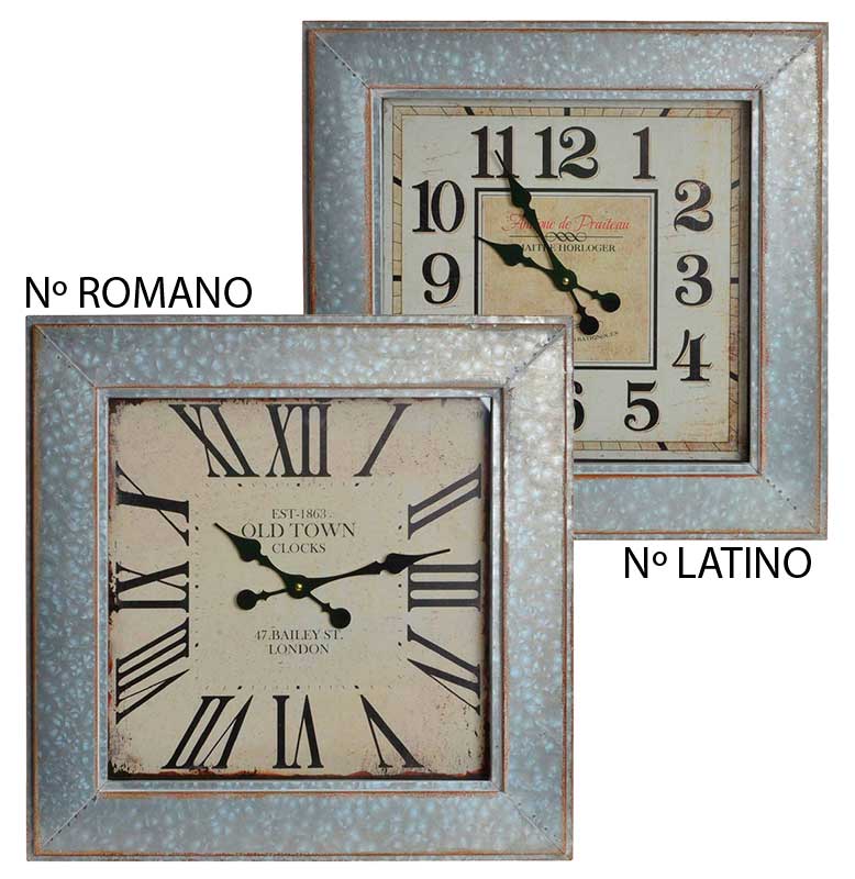 relojes de pared vintage