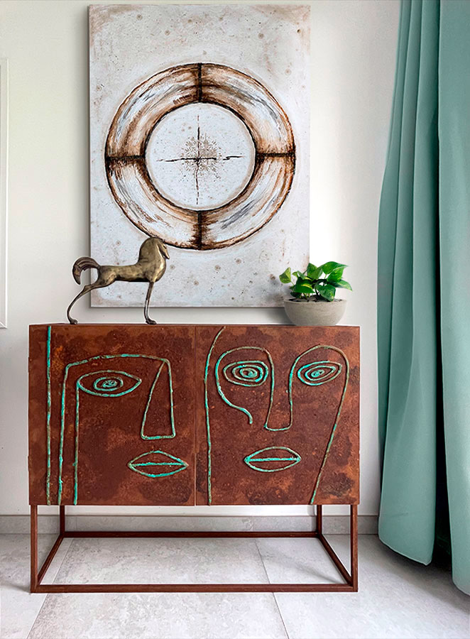 muebles modernos para la entrada