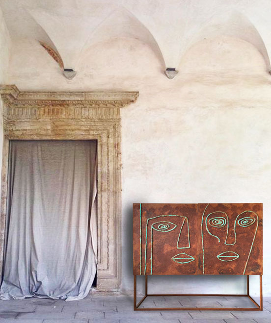 muebles consolas etnicas