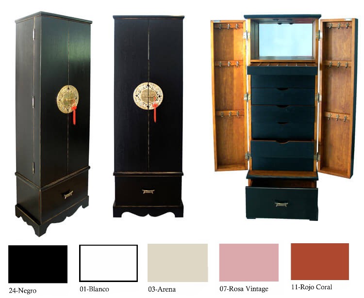 ▷ DELIER | Mueble joyero xin