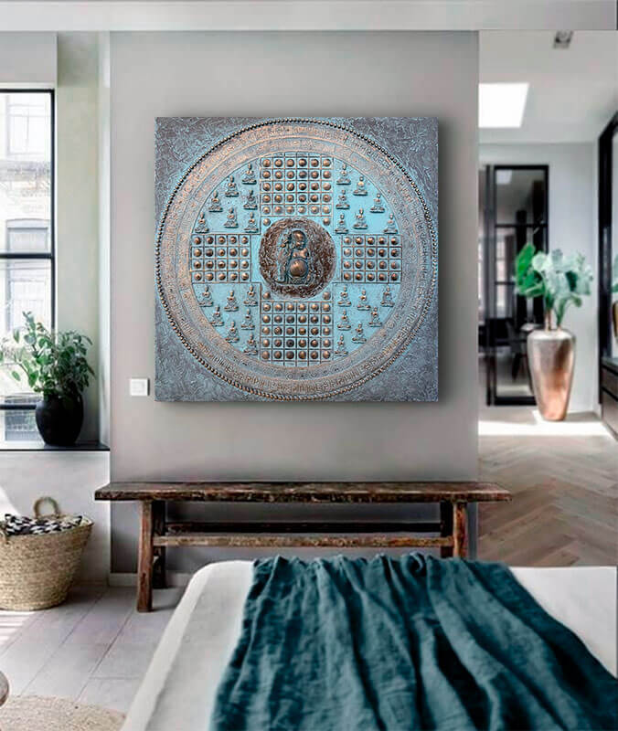 cuadros modernos mandalas