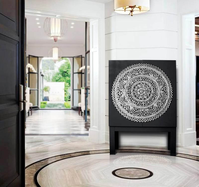 muebles con mandalas feng shui