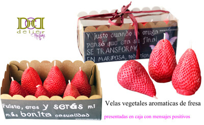 velas frutas