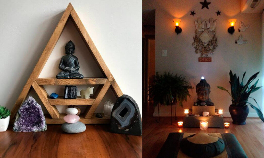 hacer rincones para meditar