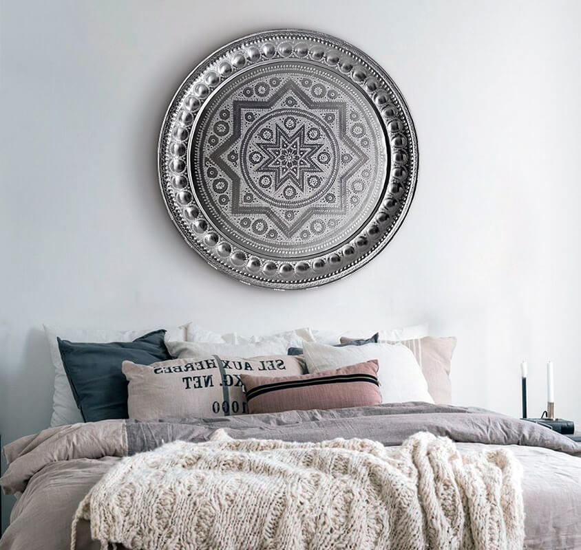 decoracion para encima del cabecero o sofa