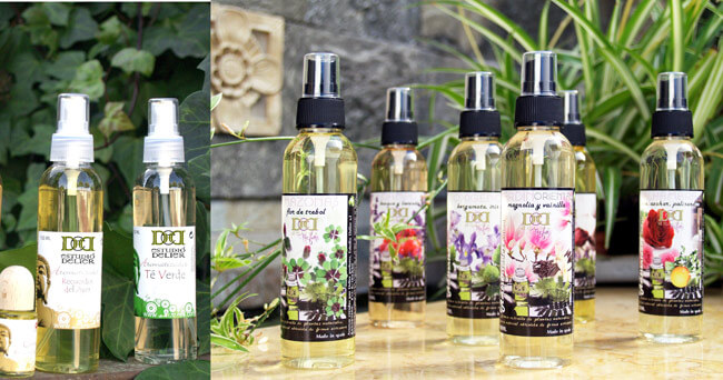Ambientadores Espray de Delier Parfums