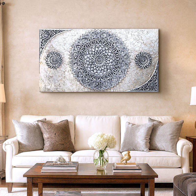 cuadros para sofas salon